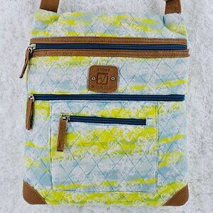 Stone Mountain Quilted Crossbody and Faux Leather Crossbody